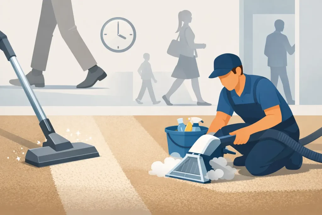 How Often to Clean High-Traffic Carpets