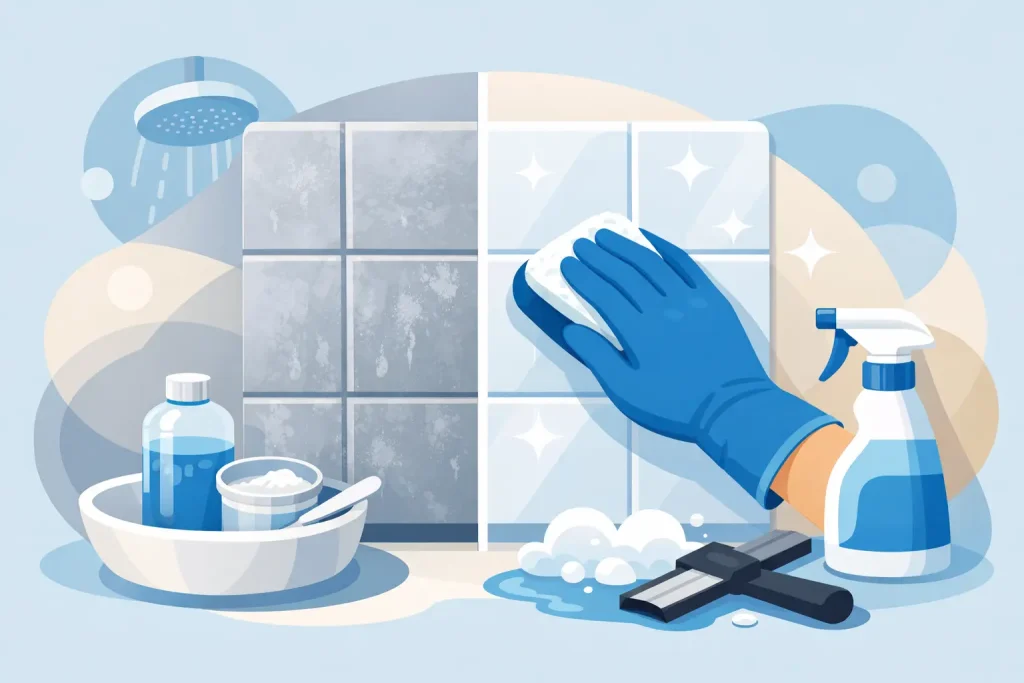 How to Remove Hard Water Stains From Tile