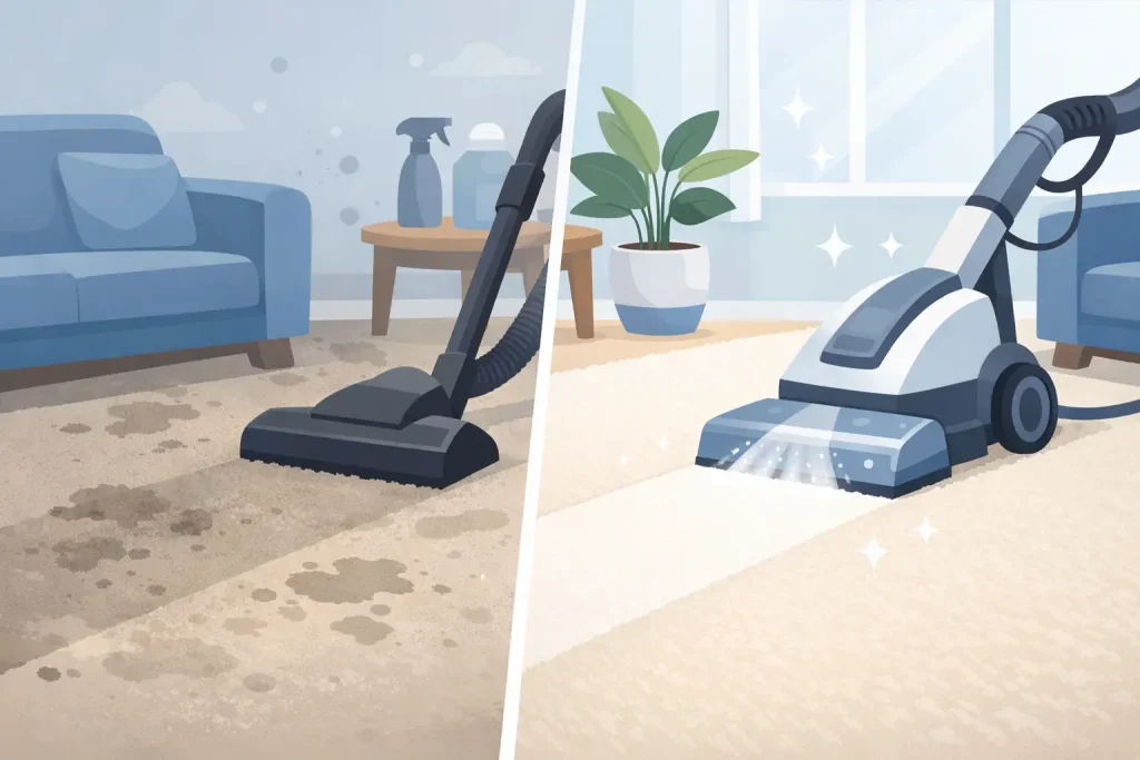Carpet Cleaning Before After Results Explained