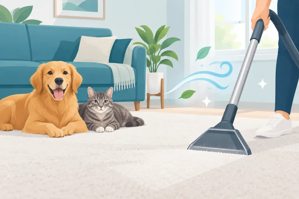 How to Deodorize Carpets After Pets for Good
