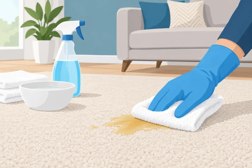 How to Remove Carpet Wax Without Spreading It
